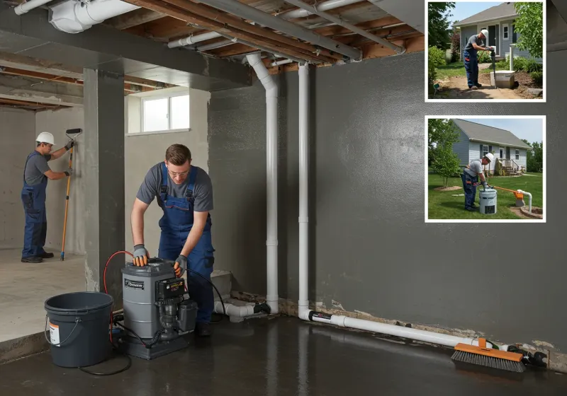 Basement Waterproofing and Flood Prevention process in Gilbert Creek, WV